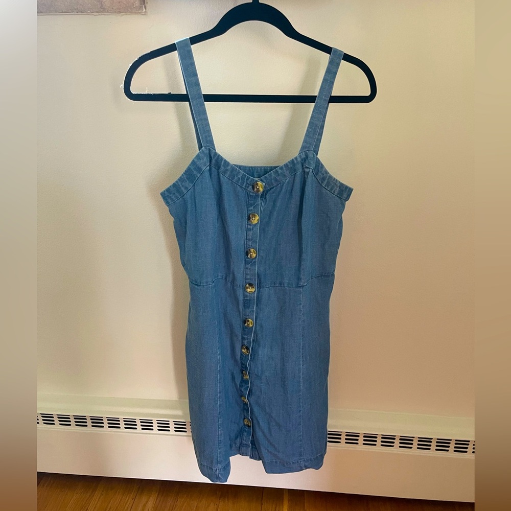 LOFT chambray dress